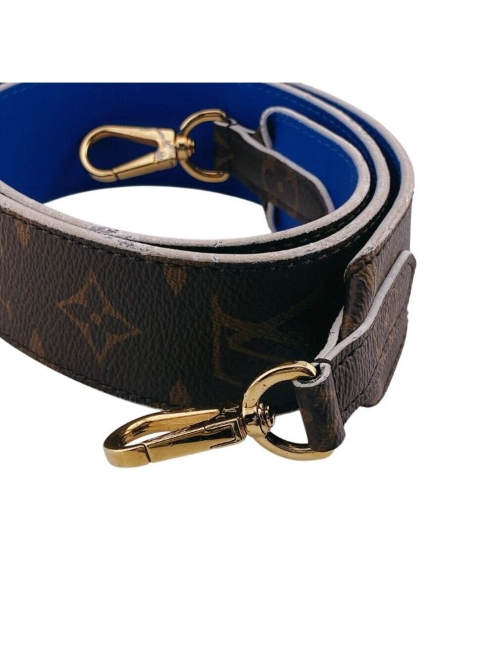 Louis Vuitton Bandouliere Monogram Shoulder Strap Brown